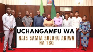 THIS IS HOW SOCIAL & CHARMING PRESIDENT SAMIA SULUHU IS | TBC WAKIJITAMBULISHA WAKATI WA INTERVIEW