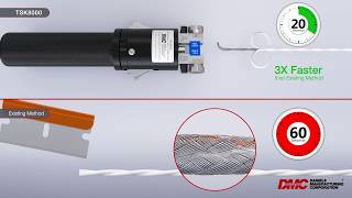 Twist Strip - Outer Jacket Stripper for Shielded Twisted Cable