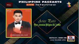 Mister International Philippines - Zamboanga del Sur 2023 - Exclusive Live Interview