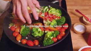 Légumes sautés au quinoa