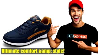 Upgrade Your Style with Fashion Casual Shoes Men's Outdoor Tennis Sneakers - Lightweight,