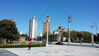 plaza de la catedral de la ciudad de la Plata 02/2020