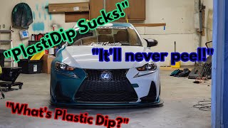 Peeling Plastidip - Lexus 3IS - DIPYOURCAR