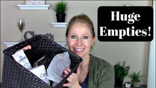 Huge Empties ~ Mature Woman's Beauty Trash