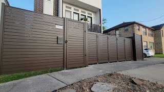 Turn style aluminum gate and fence 3rd Coast Imports Houston Tx