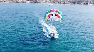 Parasailing jet ski flyboard…Chersonissos Crete