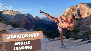 Side Kick Hike - Angels Landing Zion Park