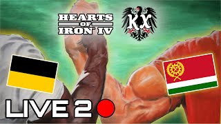 NEO-TEMPLARI Kaiserredux MOD - LIVE 02 - Hearts of Iron 4 Gameplay ITA with  @bradleysfiles