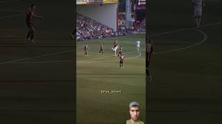 Cristiano Ronaldo on look at back kick 😲 #football #shortsvideo #viral