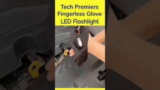 Fingerless Glove LED Flashlight | LED Flashlight Gloves | Flashlight Gloves | #shorts