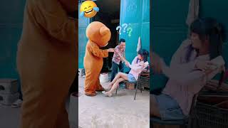 Funny Video l Funny Bear 🐻😂 P1707 #Shorts