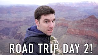 SEEING THE GRAND CANYON! - Road Trip Day #2