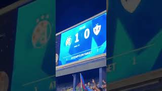 Maksimir stadionunda 44-cü dəqiqədə azarkeşlərimizdən “Şəhidlər ölməz vətən bölünməz!”Bravo👏🏻