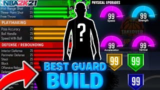 *NEW* GAMEBREAKING BEST GUARD BUILD IN NBA 2K21! BEST DEMIGOD PG BUILD + BEST BADGES NBA 2K21!