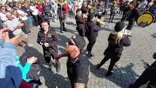 Milkauer Schalmeien bei Burgfest Tangermünde