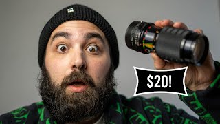 I Bought a $20 Lens for my Sony A7III, is it worth it?