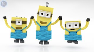 Minions Minecraft Animation