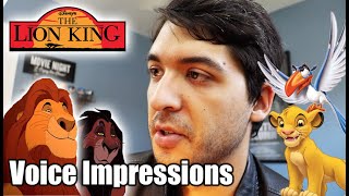 Lion King Voice Impressions