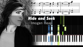 Imogen Heap - Hide and Seek - Piano Tutorial with Sheet Music