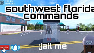 roblox southwest florida private server commands