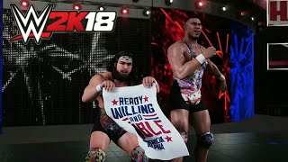 WWE 2K18 - American Alpha (Entrance, Signature, Finisher)