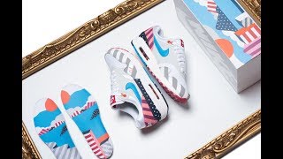 Hands down my favorite sneaker release | Unboxing Air Max 1 Parra W/Apparel | In-depth detail review