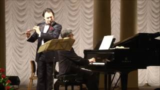 Bach Sonate 5 e moll  Andante. Yuriy Shutko (flute) Yuri Kot (piano)