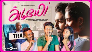 Adiyae Official Trailer - Reaction | G.V.Prakash, Gouri | Venkat Prabhu | Justin Prabhakaran | ODY