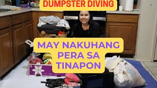 DUMPSTER DIVING/ MAY NAKUHANG PERA GALING SA BASURAHAN.