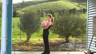 Kettlebell Jerk 7. Returning the Bell to Rack