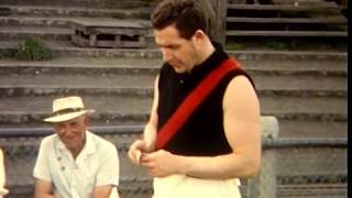 Rare  8mm of Polly Farmer training at Kardinia Park 1963 by www.cineclairproductions.com.au