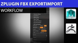 How to Fix Zbrush FBX ExportImport ZPlugin with Maya