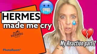 GOODBYE HERMES!!! 😱 HERMES MADE ME CRY 😢 My Reaction to Purse on Fleek Drama 🥶