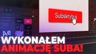 stworzyłem ANIMACJĘ SUBSKRYBCJI!