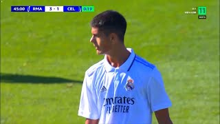 Chema Andrés - Real Madrid Juvenil A vs Celtic (02/11/2022)