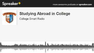 Studying Abroad in College