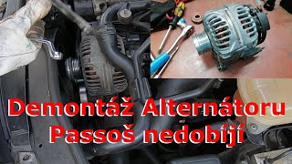 Demontáž alternátoru - Passat B5 1.9TDI