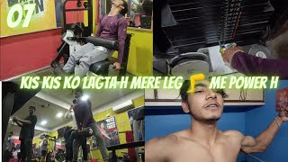 07 // Leg Day 🦵 Mere Leg Me Power To h // AnubhavChoudhary