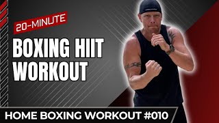 20 Min HIIT Blitz for Beginner Boxer – No Equipment Needed!