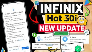 Infinix Hot 30i New Update | Infinix XOS Luncher Update |🔥🔥