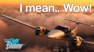 COWS DA42 REVIEW for Microsoft Flight Simulator