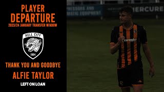 ALFIE TAYLOR LEAVES HULL CITY ON LOAN