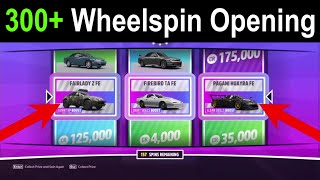 Forza Horizon 5 - MASSIVE SUPER WHEELSPIN OPENING! 150+ Super Wheelspins & 150+ Wheelspins