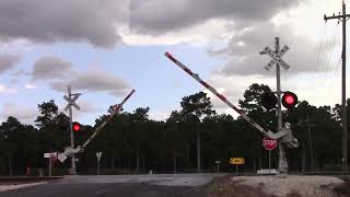 Amtrak Sunset Limited #1 and Aggie Drive Railroad Crossing | Near China, TX | 9-19-2022