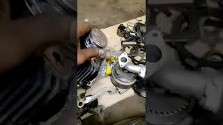 Hero splendor BS6 full engine repair work@ms mechanic engine shorts