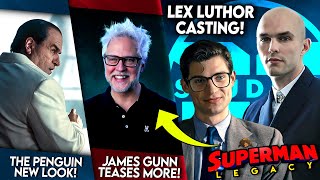 FINALLY!! Lex Luthor CAST in Superman Legacy, DCU Updates, The Penguin Teaser & MORE!!