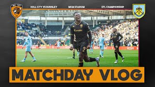 A SOLID POINT; SIMONS' FIRST HULL CITY GOAL! Hull City 1-1 Burnley: Matchday Vlog