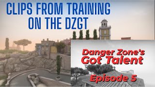 Clips from training on the DZGT