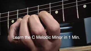 Learn C Melodic Minor...Yes It's That Simple! Have a Look...