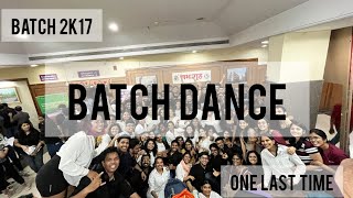 Batch Dance by 2017 (MBBS) Batch #onelasttime |Ltmmc Mumbai|